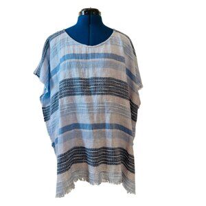 Dylan Blue White Stripe Tunic
